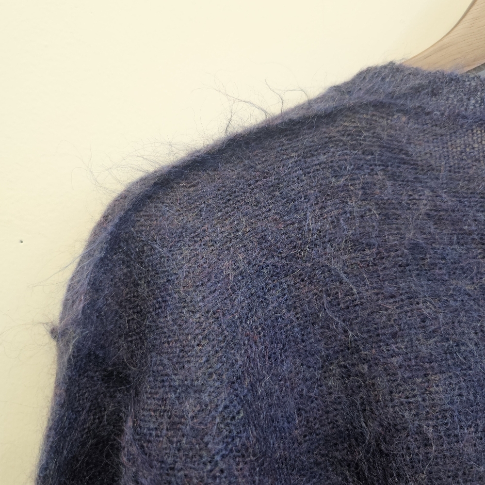 Women's Blue Sweater - Picture 10 of 14
